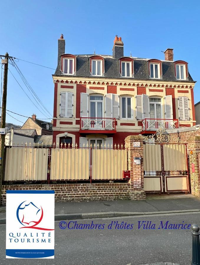 Chambre D'Hote Villa Maurice Étretat Dış mekan fotoğraf